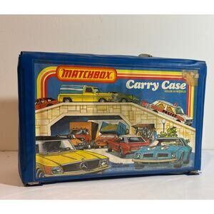 1978 Lesney Matchbox Carry Case Holds 24 Models - Complete with Trays SEE PHOTOS